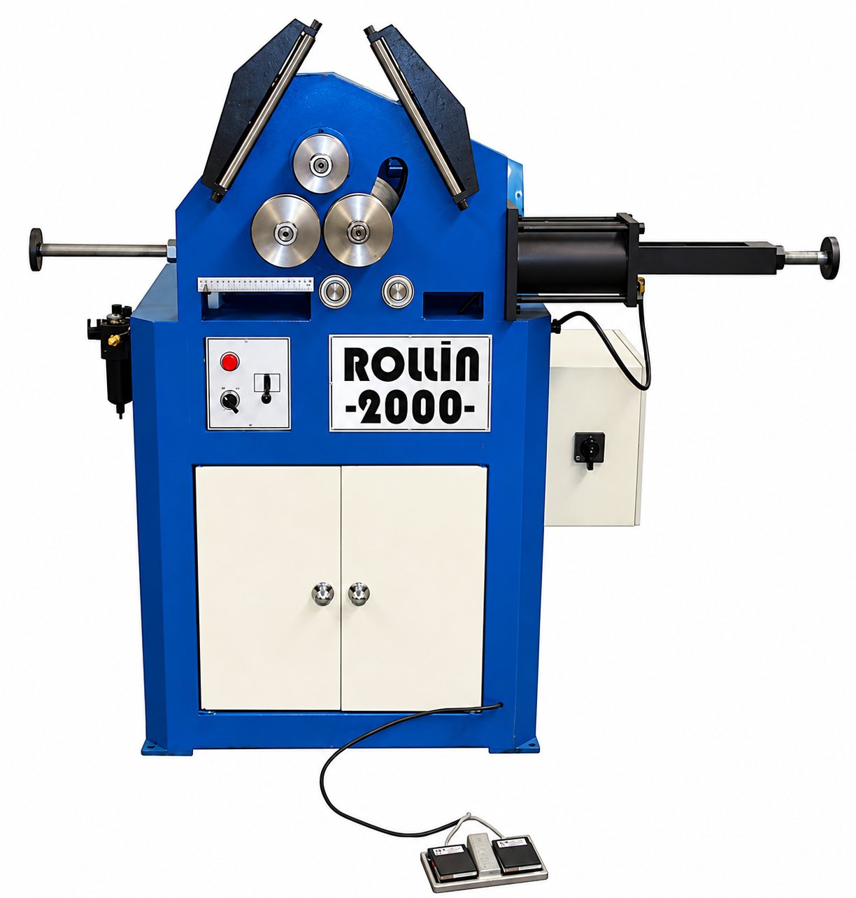 Roladora Rollin 2000 — 3 Rodillos Motrices — JSS Maquinaria Industrial